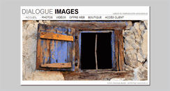 Desktop Screenshot of dialogue-images.fr